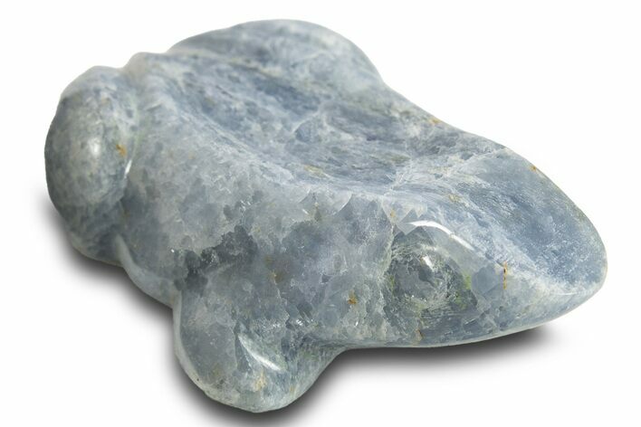 Polished Blue Calcite Frog - California #309125